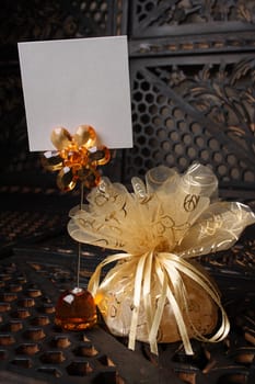 Wedding Favour gift with a name place holder
