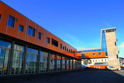 The new firestation in Tromsø, Norway.