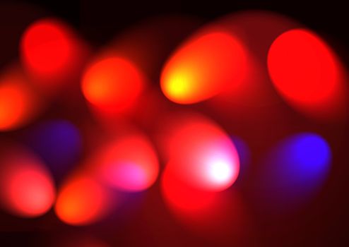 An abstract ackground image with representational 'nodules' of light.