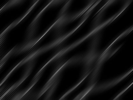 Abstract structure of a black fabric with strips