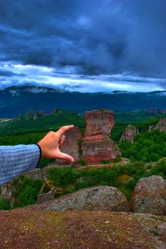 rock formations - Belogradchishki skali Bulgaria