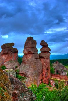 rock formations - Belogradchishki skali Bulgaria