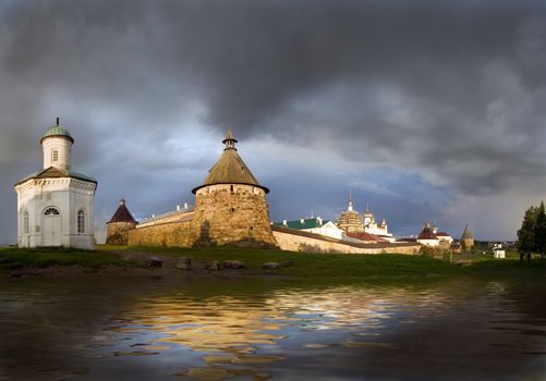  Spaso-Preobrazhenskiy solovetsky monastery,Karelia, Russia,