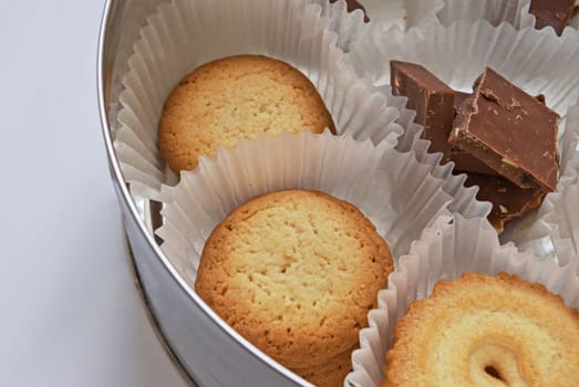 Cookies and chocolate allsorts