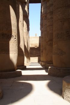 Various scenes of Luxor, in Egypt. Including the Karnak and Luxor Temple, Hatshepsut Temple and statues.