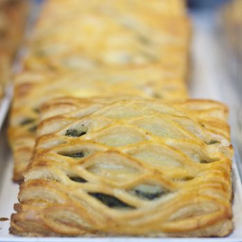 Kind of a  spinach pie often baked in in Mediterranean Countries.