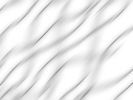 Abstract curves on a white background