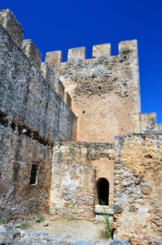 Travel photography: Frangocastello: venetian castle on the south coast of 

Crete