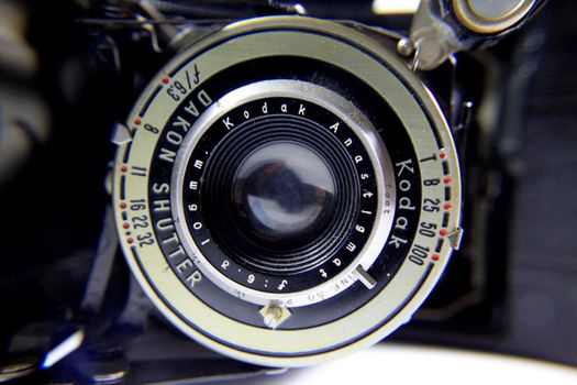 close-up of kodak lens