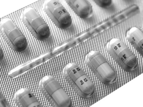 Range of medical pharmaceutical pills