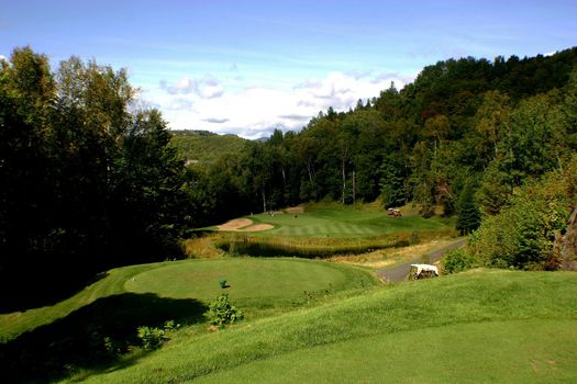 Paar three hole at Mont Tremblant golf course
