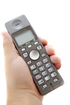 Dect Phone in hand