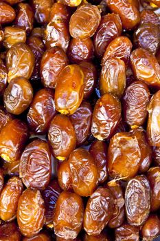 Dray dates sold at the moroccan souk
