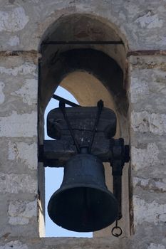 Little bell of the brickworked chapel