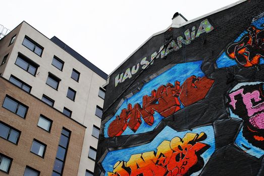 Hausmania building in Oslo, Norway.