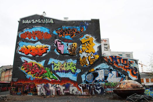 Hausmania building in Oslo, Norway.