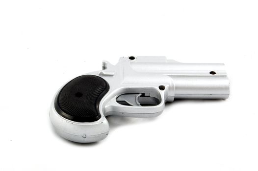toy gun isolated on white background