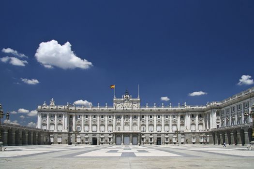 Palacio Real - Spanish Royal palace in Madrid.