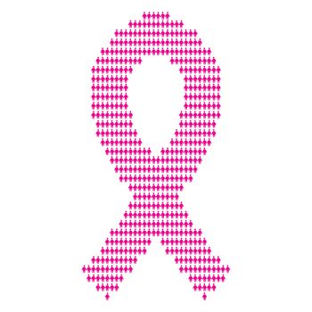 sign - Pink Ribbon - Breast Cancer