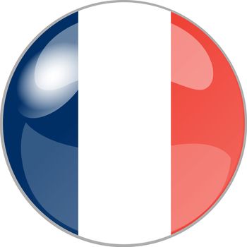 illustration of a button france