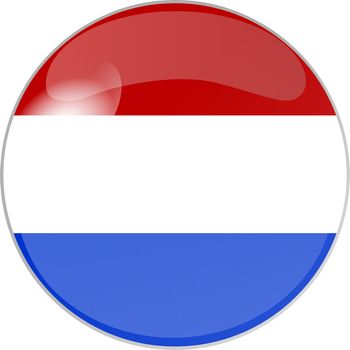 illustration of a button netherlands