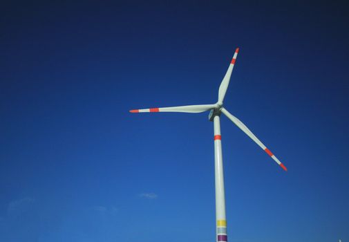 Electrical energy generated by oversize wind mill