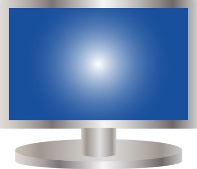 illustration of a flat screen tv