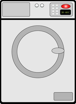 illustration of a Washing machine 