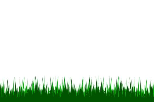 illustration of a grass background