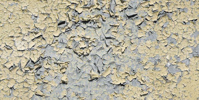 Texture of an old decayed wall with cracks