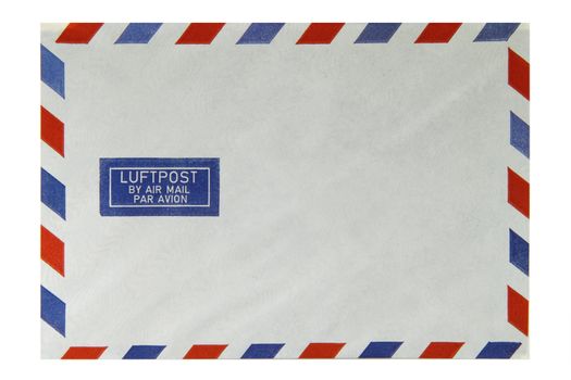 Envelopes with the words air mail in different languages