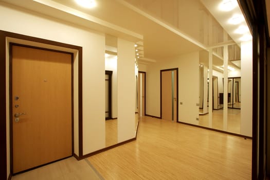 Corridor of modern apartment