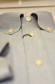 dress shirt in jeans, Made in italy
