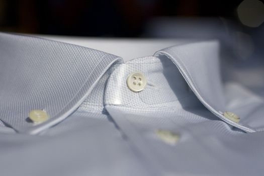 Clothing of a classic dress shirt