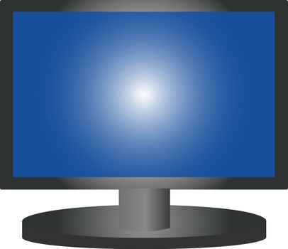 illustration of a plasma tv