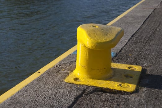 bollard yellow