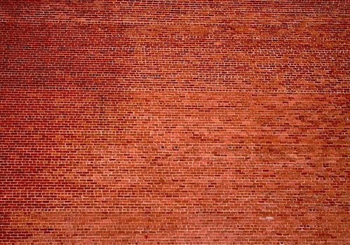 Huge brick backround wall from an old building in Sacramento California