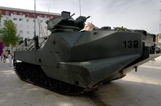 Military amphibian vehicle Of Combat 