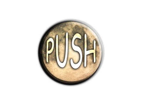 A button that looks like the moon.
