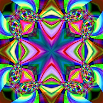 A seamless abstract colour pattern background.