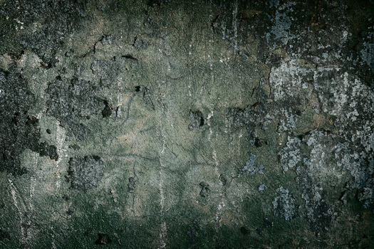 Dark concrete painted old wall frame