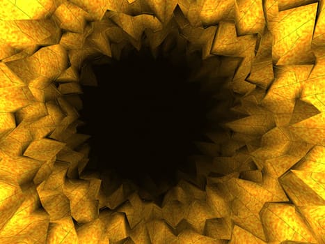 Computer generated image - Abstract Tunnel.