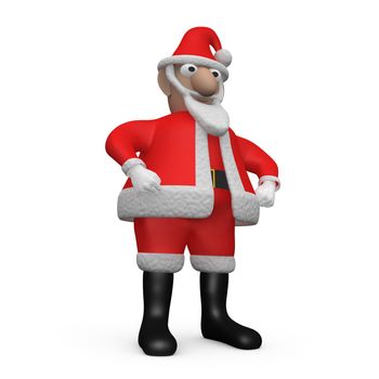 Computer generated image - Santa-Claus.