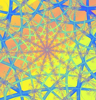 fractal net or web