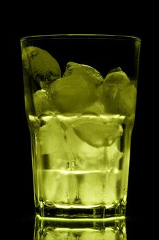 drink series: icy mix in green color
