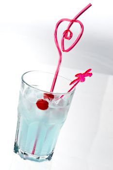 drink series: valentine's mix with cherry