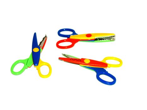 three scissors