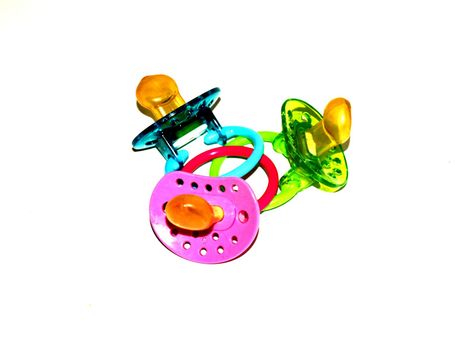 three pacifiers