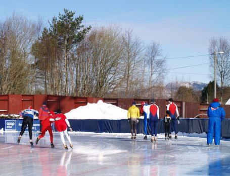 iceskating people