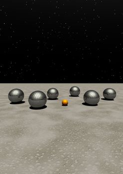 petanque grey and univers